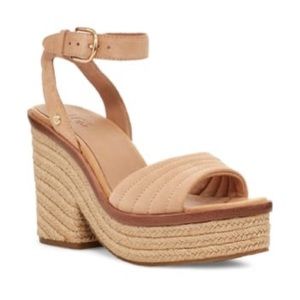 UGG Laynce Ankle Strap Platform Sandal 8.5